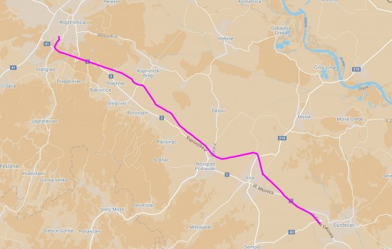 Koprivnica - Djurdjevac