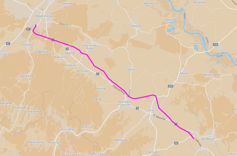 Koprivnica - Djurdjevac
